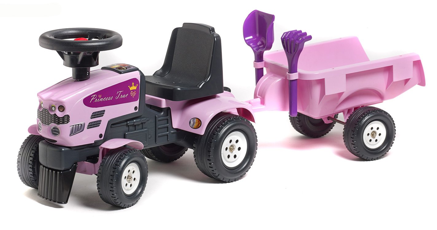 Falk C Apertura por empuje Tractor juguete de montar juguetes de montar