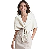 X-KIDS Pashmina Wraps for Women Poncho Shawls for Evening Dresses Top Casual Knitted Triangle Cashmere Scarf for Fall Winter