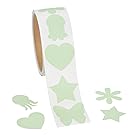 Fun Express Glow In The Dark Shapes Sticker Roll