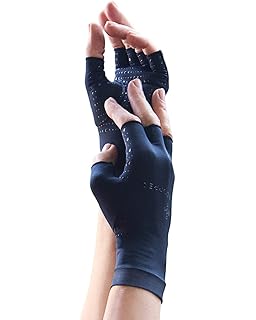 tommie copper fingerless compression gloves