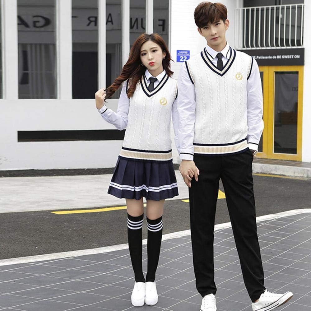 Amazon Co Jp Dreamys 学生服 Jk服 セット 男子 女子高制服 スクール 仮装 コスチューム Jkコスプレ クラスの服 春秋冬用 學院風 イギリス風 高校制服 発表会 卒服入学式 卒業式 服 ファッション小物