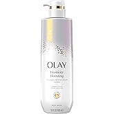 Olay Body Wash for Women, Elasticity Boosting, Collagen Peptide Serum Complex, Renews Moisture, Free of Parabens & Phthalates, Vitamin B3 Lameller Technology, For All Skin Types, 20 fl oz