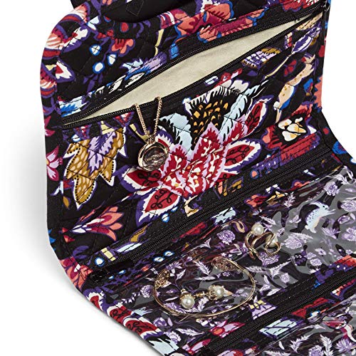 Vera Bradley Signature Cotton Compact Hanging Travel Organizer, Foxwood