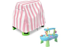 Okcool Kids Water Table Cover Fit Step 2 Water Table,Outdoor Water Table Toys Cover for Water Table for Toddlers 1-3, A Wide Selection of Cute Colors and Patterns