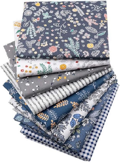 Amazon パッチワーク布 花柄 綿100 生地 プリント生地 カットクロス 可愛い はぎれ 福袋 Diy手芸用 布セット 大人 子供 家庭用 50 40cm 8枚セット 布 生地 通販