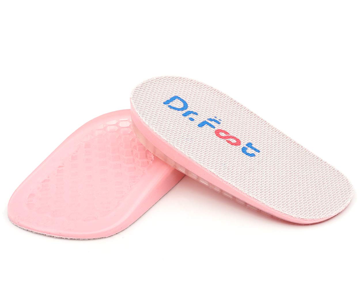 Dr. Foot\'s Height Increase Insoles, Heel Cushion Inserts, Heel Lift Inserts for Leg Length Discrepancies (0.6\