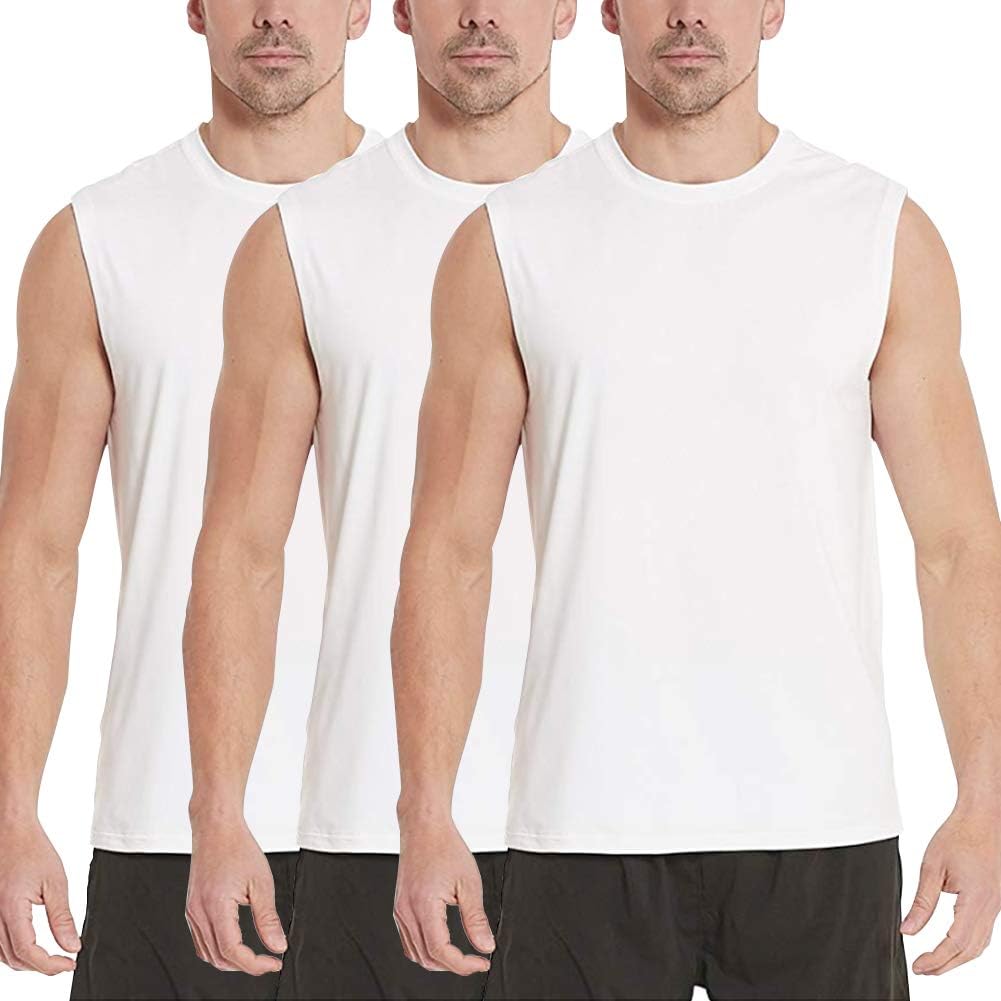Débardeur Homme Sport Sans Manches - Tissu Respirant, Dos En Y, Pour Musculation Et Fitness