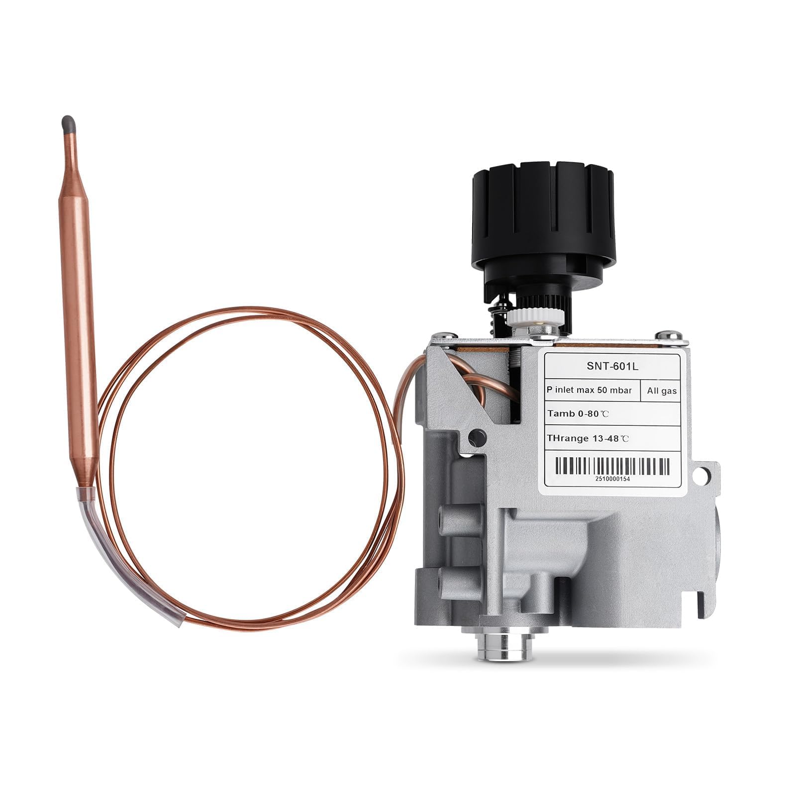 Photo 1 of 098237-08 Gas Control Valve Compatible with SIT 630 Eurosit Vent Free Gas Control Valve, Compatible with DESA International IHP FMI Wall Heaters, Vent-Free Fireplaces, Gas Logs Replace# 0630545