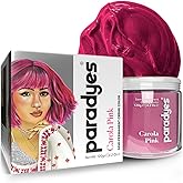 Paradyes Carola Pink Semi Permanent Conditioner Based Hair Color Enriched with Vegan, Natural and Herbal Hair dyes - lasts up to 8-10 washes (4.2 oz)