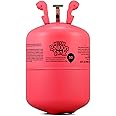 13L Helium Tank for Balloons at Home, Premium 99.99% Pure Helium Gas Kit, Inflates 50 9“Latex Balloons, Ideal for Birthdays, Weddings, Baby Showers (1-Pack)