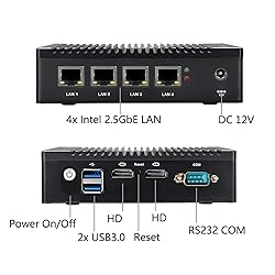 VNOPN Micro Firewall Appliance Fanless Mini PC