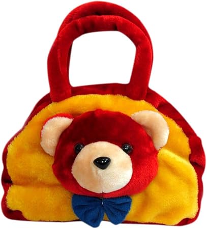 Tickles Teddy Hand Bag Soft Toy Plush Kids Birthday Gift 15 cm