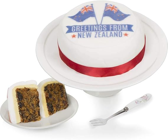 New Zealand Greetings Cake - Perfect Gift to Your UK Friends and Family