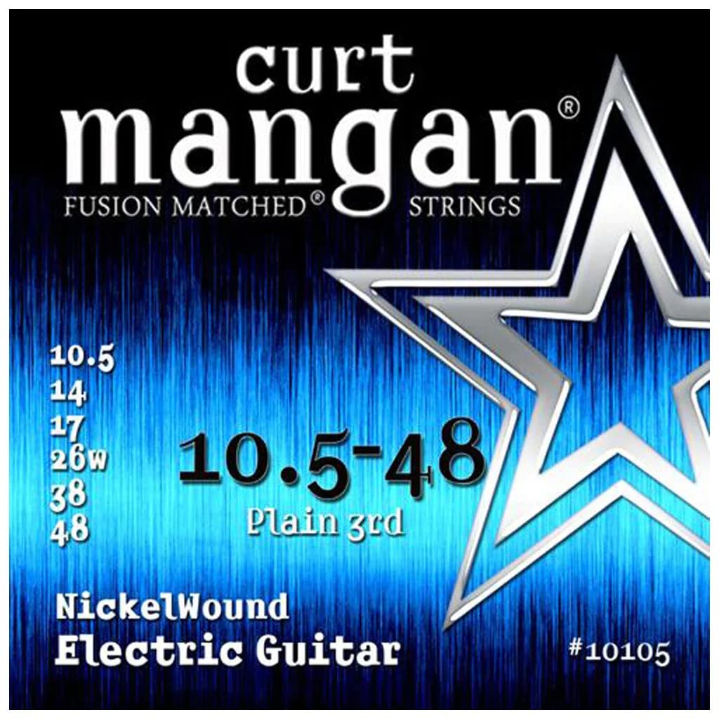 Curt Mangan 10.5-48 Nickel Wound Electric Guitar Strings