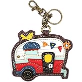 CHALA Adventure Collection Women's Decorative Key Fob/Coin Purse Accessory (Camper)
