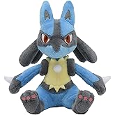 Pokemon Center: Sitting Cuties: Lucario Plush # 448 - Generation 4-6 in