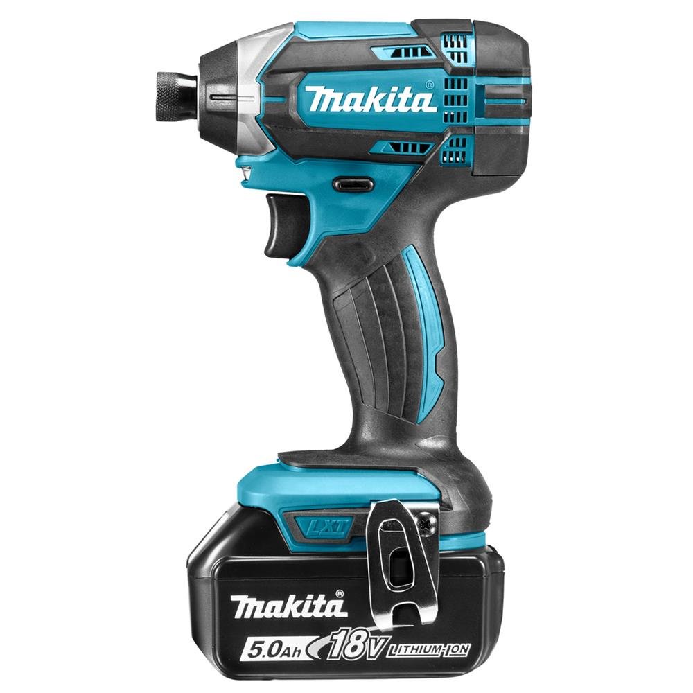 Makita DTD152RTJ 18V Li-ion LXT Impact Driver Complete with 2 x 5.0 Ah Batteries and Charger Supplied in a Makpac Case