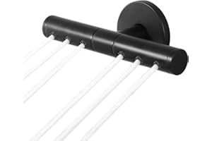 SKOWLL Body Jets High Power Showerhead Wall Mount Shower Jet Nozzle with Rotate 360° Adjustable, Matte Black Massage Shower N