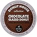 Donut House Collection Chocolate Glazed Donut, Single-Serve Keurig K-Cup Pods, Light Roast, 24 Count (Pack of 2)