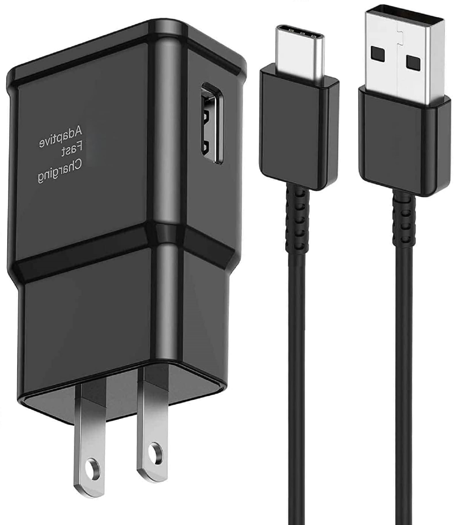 for Samsung Fast Charging Cord 6FT Type C Charger USB Wall Charger Block Samsung Fast Charger for Galaxy S9 S10 S10+ S20 S21 S22 S23 S24 S25 Plus/Ultra/FE,A55/A54/A56/A16/A15/A14/A25/A35,Note 20/10/9