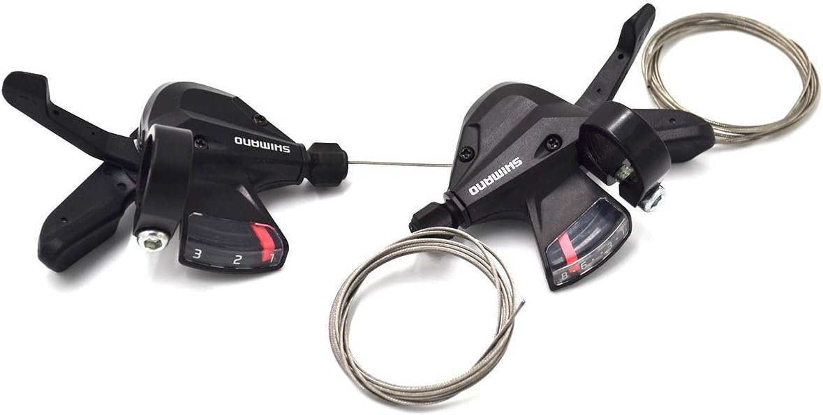 Shimano Acera SL-M310 3x8 Speed Shifter Bike Brake Lever Combo with Inner Shift Cables