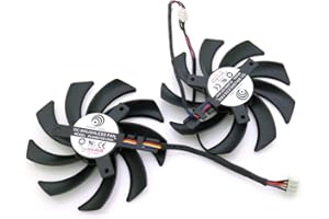 Replacement Video Card Cooling Fan for R9 280X 270X 290X Graphics Card Fan PLD09210S12HH 12V 0.4A 86mm 4 Pin
