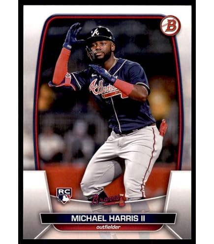 Amazon.com: 2023 Topps #226 Michael Harris II Atlanta Braves (RC