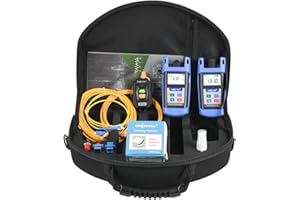 ORIENTEK TLT-12E FTTH Tool Kits Fiber Optic Power Meter + Optical Light Source +VFL FTTH Loss Test Kit Optical Power Meter OPM OLS