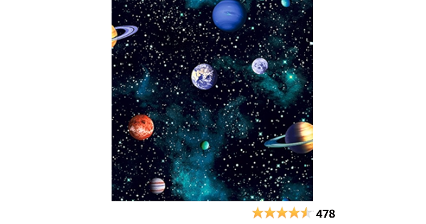 ورق جدران بتصميم الكواكب والفضاء للاطفال من ارتهاوس لون رمادي داكن اشتري اون لاين بأفضل الاسعار في السعودية سوق كوم الان اصبحت امازون السعودية