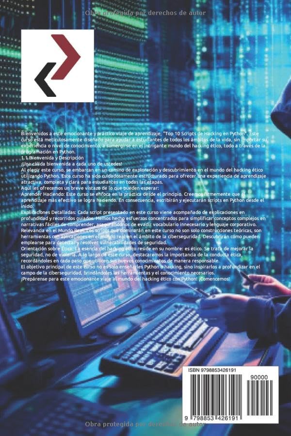 : top 10 hacking scripts in python: unlocking... Mua Los 10 Mejores Scripts de Hacking en Python: Descubriendo la ...
