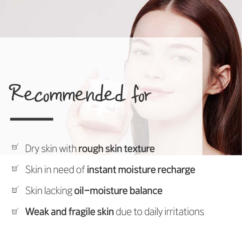 ETUDE Moistfull Collagen Cream, Face Moisturizer, Super Collagen Water, Macadamia Seed Oil, Lupinus Albus Protein, Deep Moisturizing Cream, Korean Skin Care, Beauty (2.53 Fl Oz)