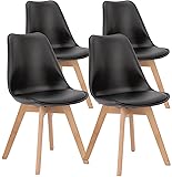 OLIXIS Dining Chairs Set of 4 Mid-Century Modern