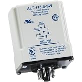 SymCom MotorSaver Alternating Relay with Switch, Model ALT115-S-SW, 95-125V, 8-Pin Octal Base