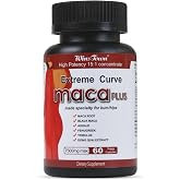 Wins Town Maca Plus Capsules, Organic Maca Root 7500mg, Vegan, 60 Ct | Supports Energy, Mood &amp; Curve for Women, Daily Wellness for Home, Travel &amp; Office