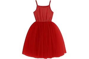 BTGIXSF Baby Girls Tutu Dress Long Sleeve Toddler Sleeveless Dresses Infant Tulle Sundress