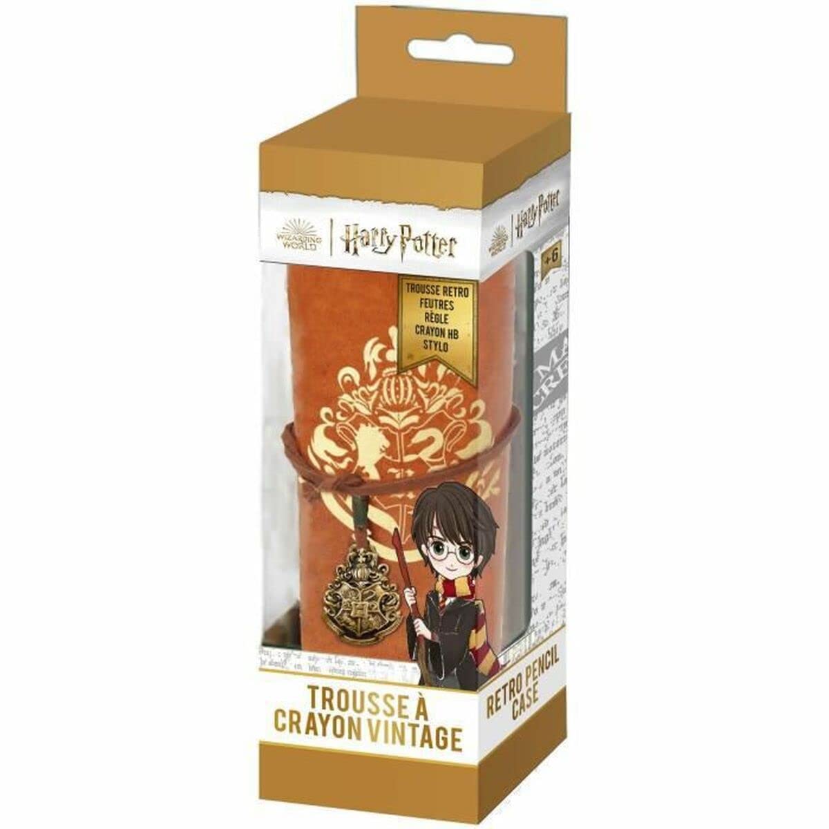 Darpeje Harry Potter School Pencil Case with Accessories, Colourful