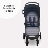 My Babiie MB30 Pushchair Birth to 4 Years Large Basket Rain Cover Cup Holder view 3