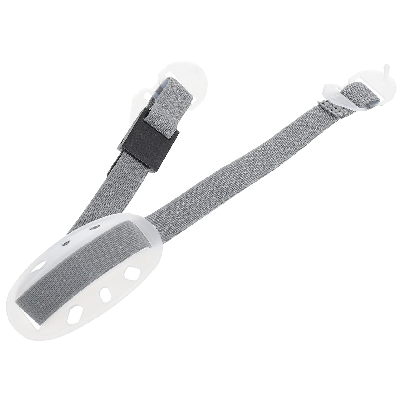 Photo 1 of BESPORTBLE Football Hard Hat Chin Strap Universal Helmet Hard Hat Strap Adjustable Professional Helmet Liner Chin Protector Accessories with Protective Buckle 1Pc (White)