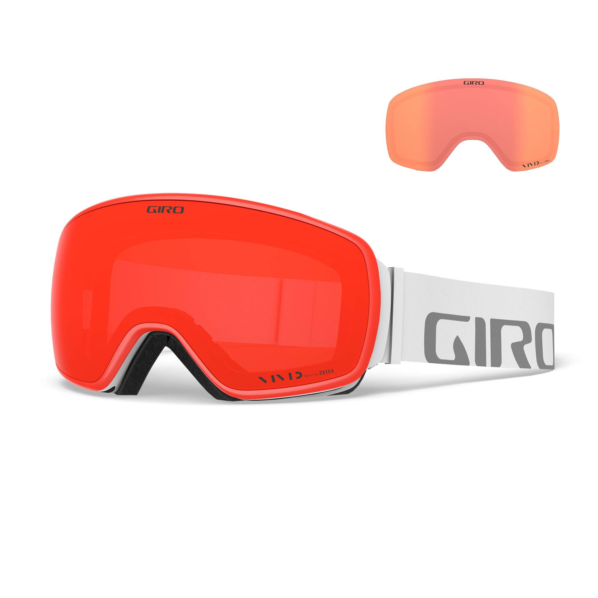 Giro Agent Snow glasses White Wordmark One Size