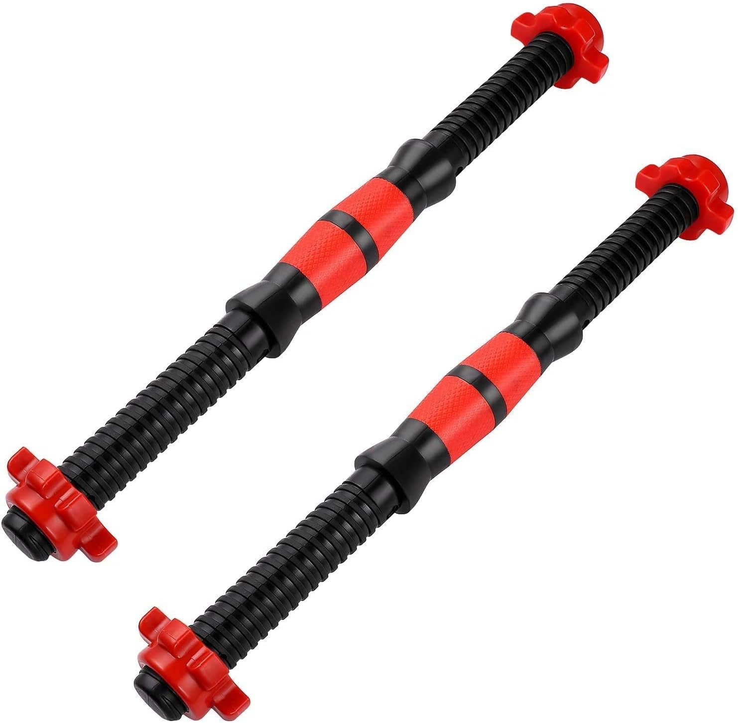 2pcs Dumbbell Bars Durable Dumbbell Handle Dumbbell Bars Barbell Handle