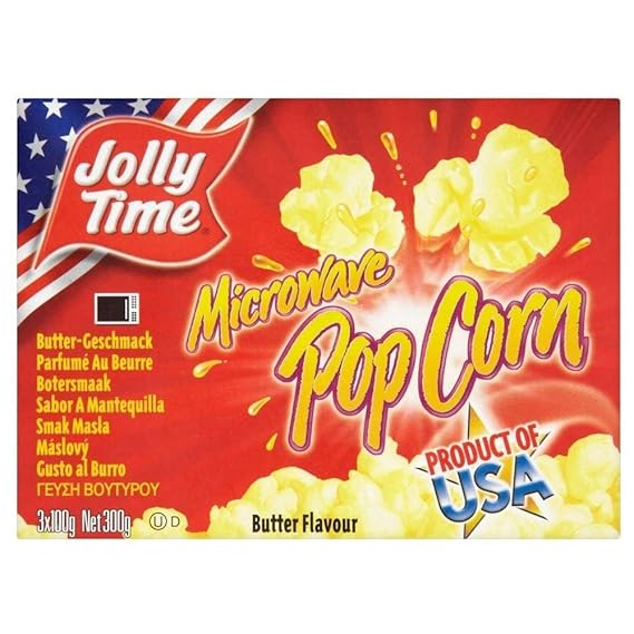 Jolly Time Palomitas De Microondas - Mantequilla (300g ...