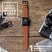 Mifa Leather Band Made for Apple Watch 10 42mm 9 8 7 41mm 6 SE 5 4 40mm 38mm iwatch Series 1 2 3 Nike Sports Replacement Strap Bands Dressy Classic Buckle Vintage case Brown