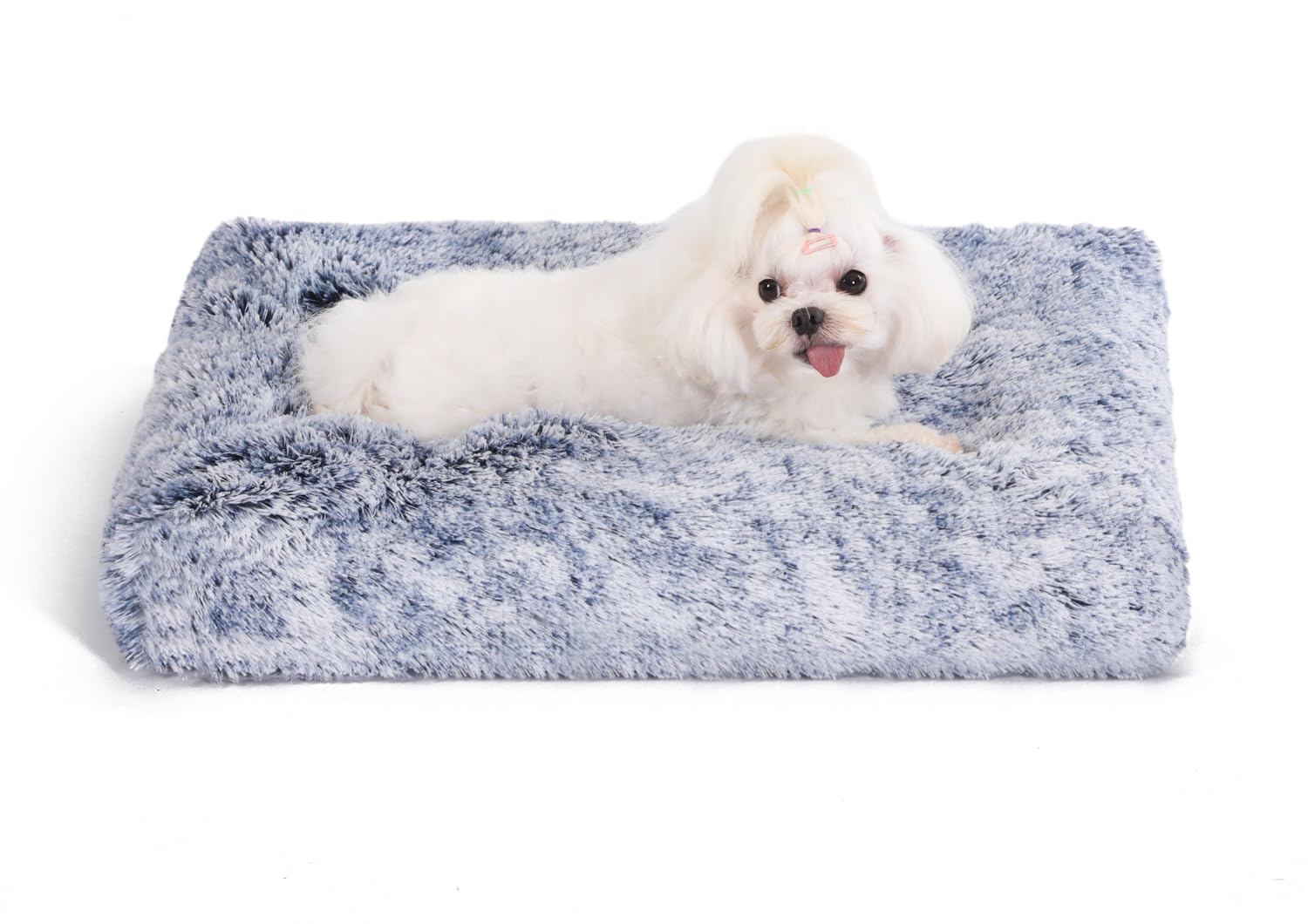 View of Bedfolks Waterproof Dog Crate Bed,Plush Dog Bed with Removable Washable ...