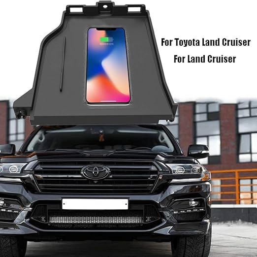 Wireless Car Charger for Toyota Land Cruiser, Qi 10W Fast Wireless