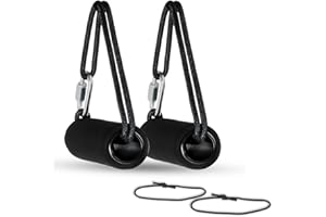 LYHOME Dynamic Pull Up Bar Handles,Suitable for P10 and Other Portable Pull Up Bar,Strength Training Equipment Accessorier with Built-in Steel Tube