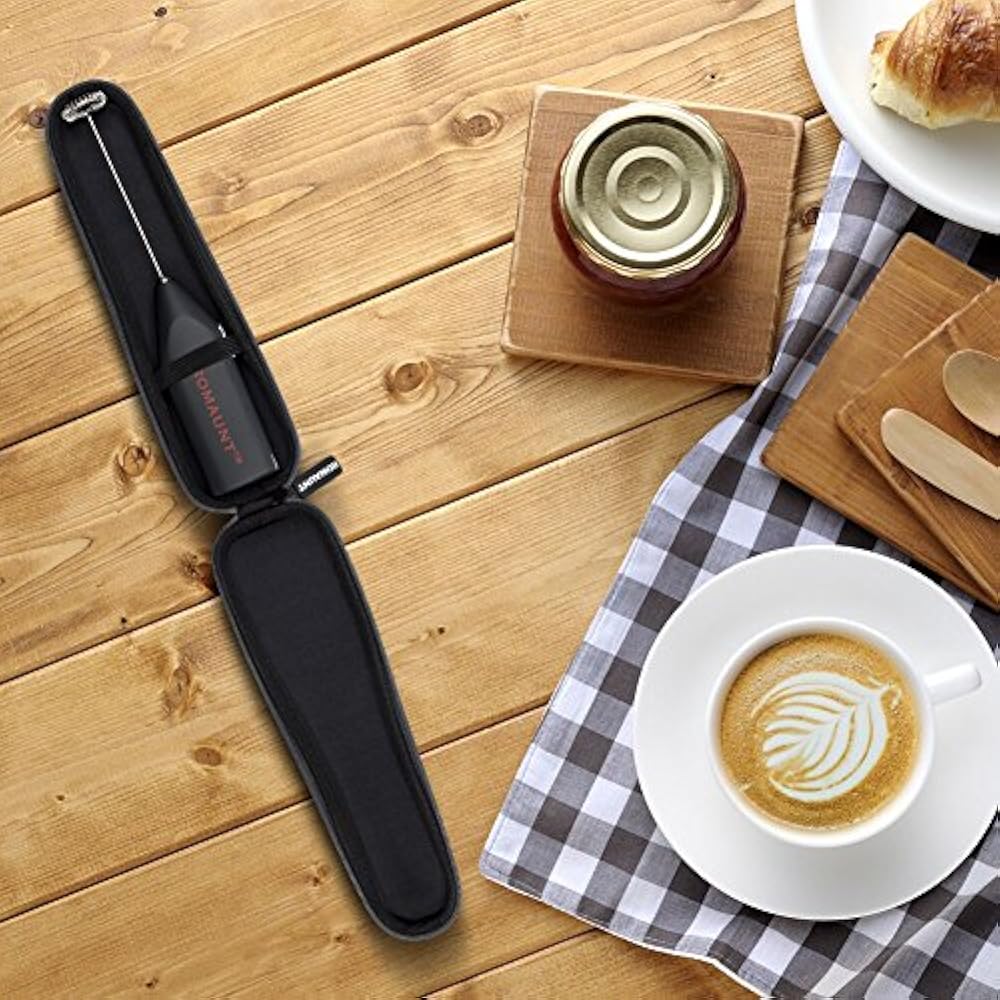Electric Milk Frother Drink Mixer Handheld Battery Operated Coffee