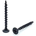 SNUG Fasteners (SNG434) 235 Qty #6 x 1-1/2" Sheetrock Drywall Screws-Phillips Bugle Head w/Coarse Thread, Count