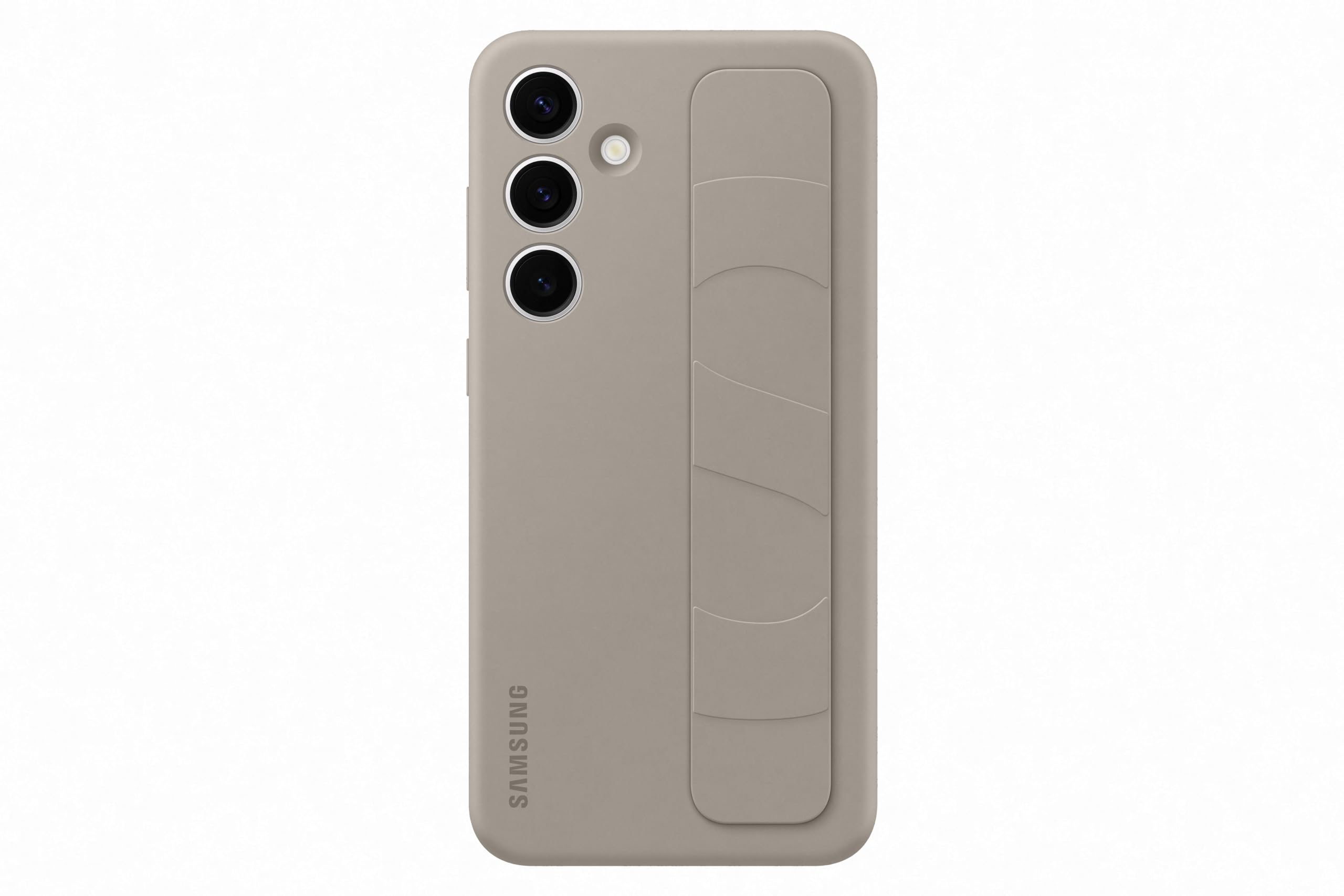 Photo 1 of Samsung Galaxy Official S24+ Standing Grip Case, Taupe