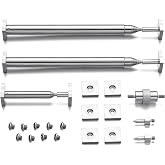 3 Pack Extendable Measuring Stick Tool Set Pinch Stick for Woodworking | Winding Sticks Adjustable Measuring Stick Woodworking for Woodworking Carpentry Hobbies Remodeling Projects