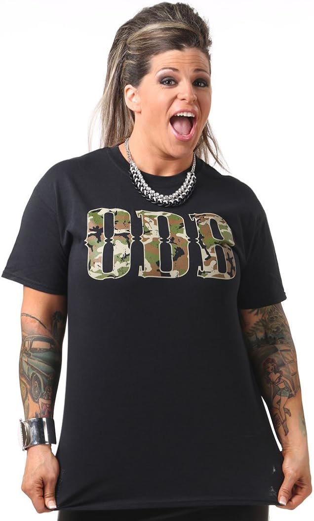 TNA ODB Camo TShirt Amazon.co.uk Clothing